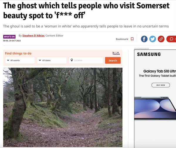 Some Ghosts I Have Known Who Turned Out To Be Massive Pricks